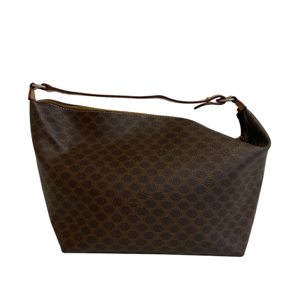 CELINE Macadam Handbag Brown